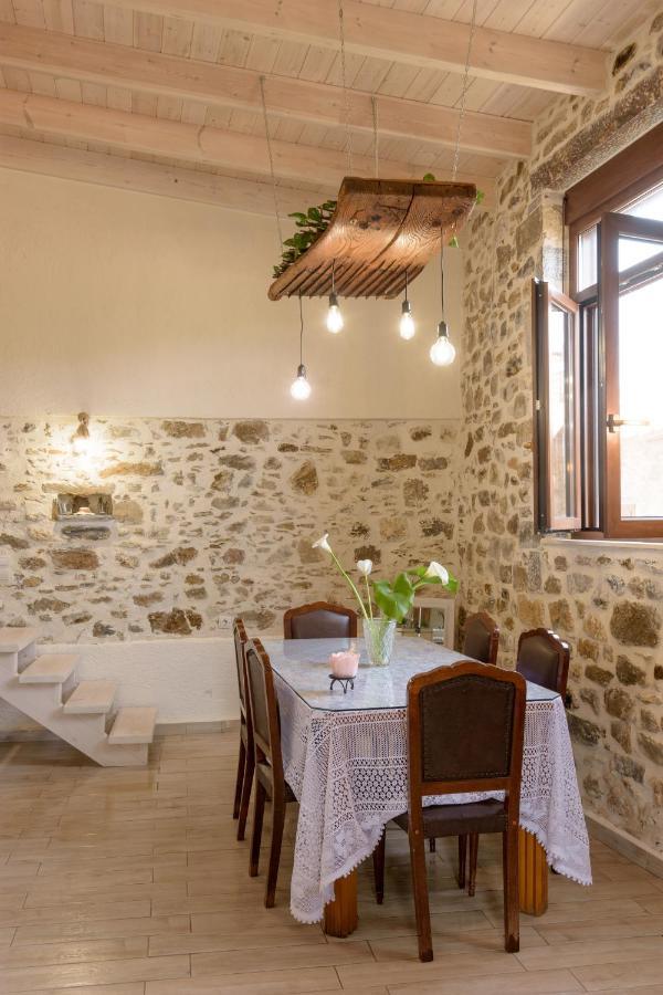 Platipodi Stone House Villa Nikithianos Exterior photo