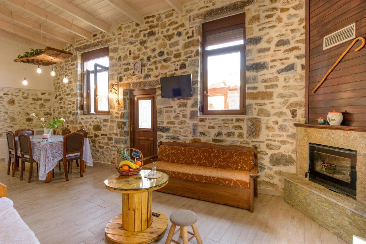 Platipodi Stone House Villa Nikithianos Exterior photo